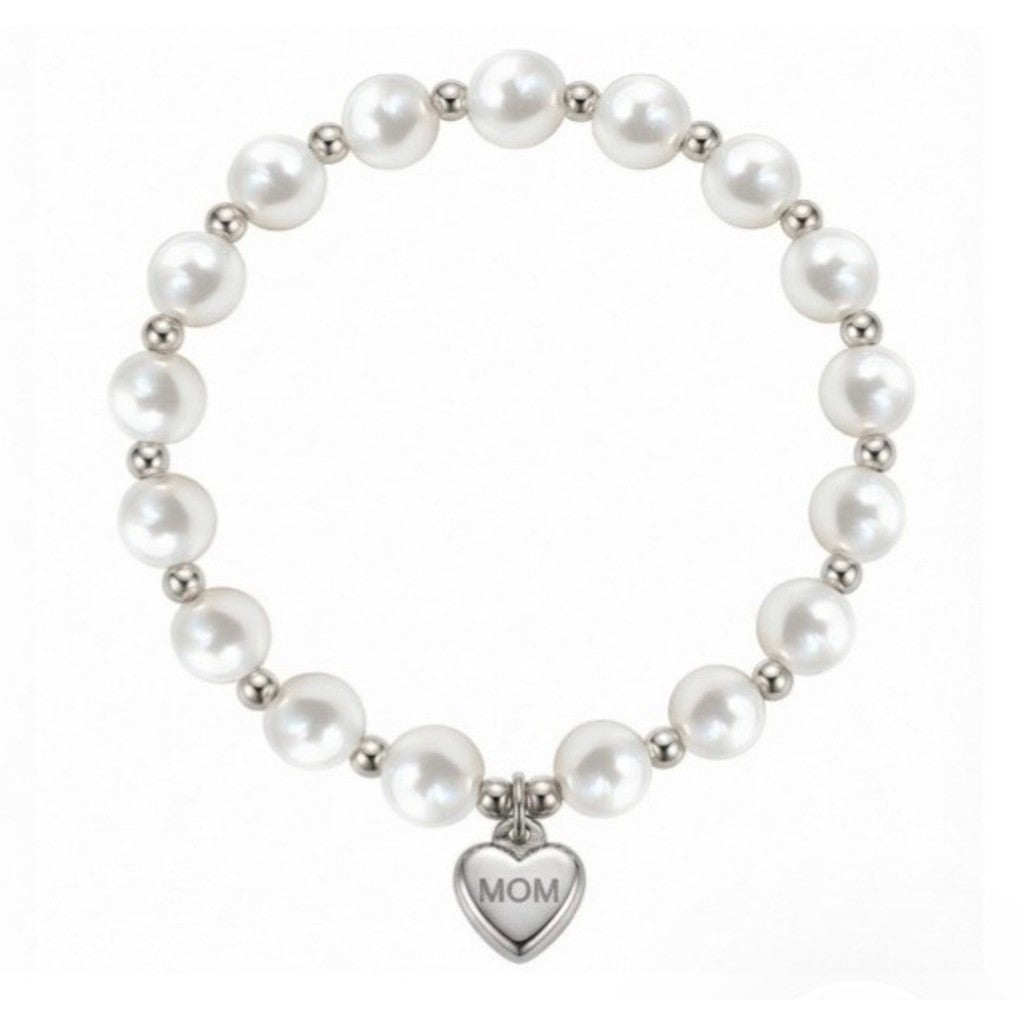 Jewelry T&S Mom Pearl Bracelet Bracelet Silver