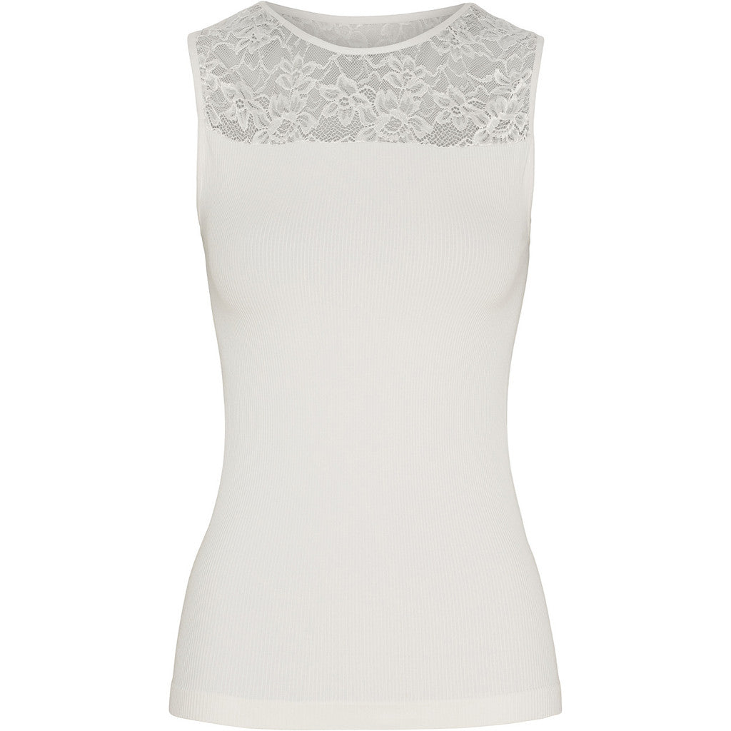 Microfiber T&S Nancy rib Top Top Ivory