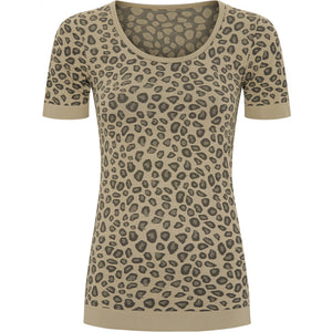 Microfiber T&S Nynne Gepard T-shirt SS T-shirt SS Salvia