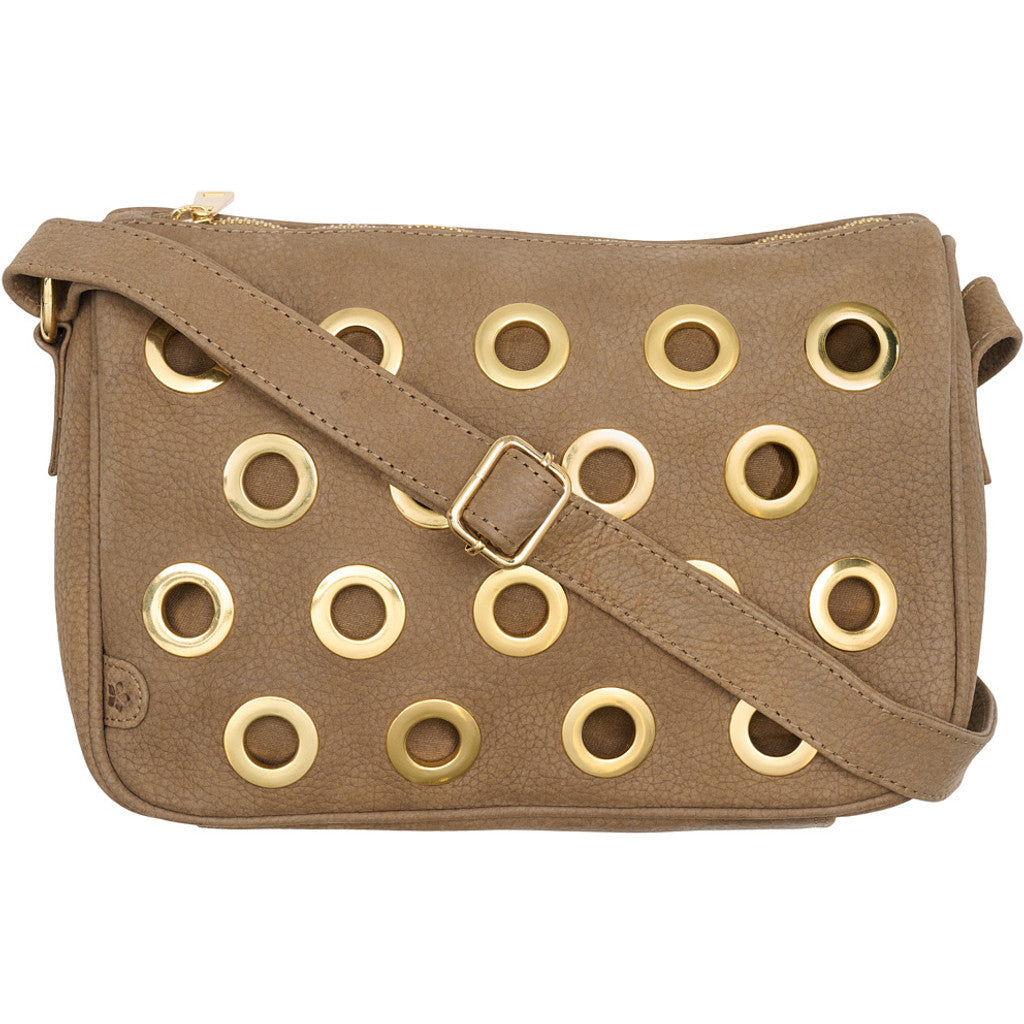Access T&S Pam stud Bag Bags Warm Tan Gold