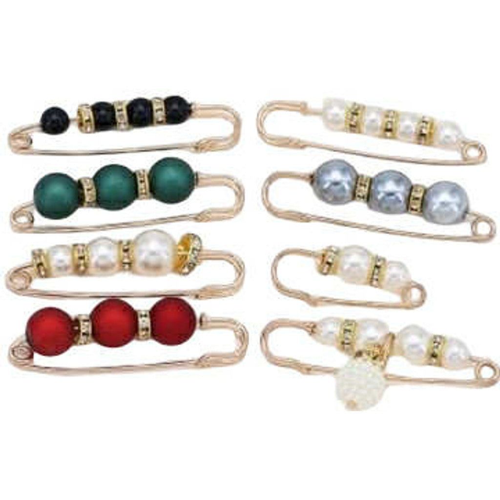 Jewelry T&S Pin 8 different pcs Pins Gold