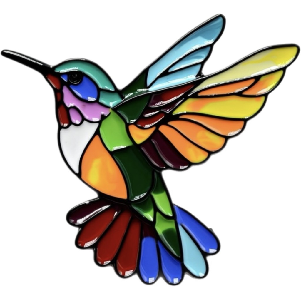Jewelry T&S Pin Bird Color Pins Multi