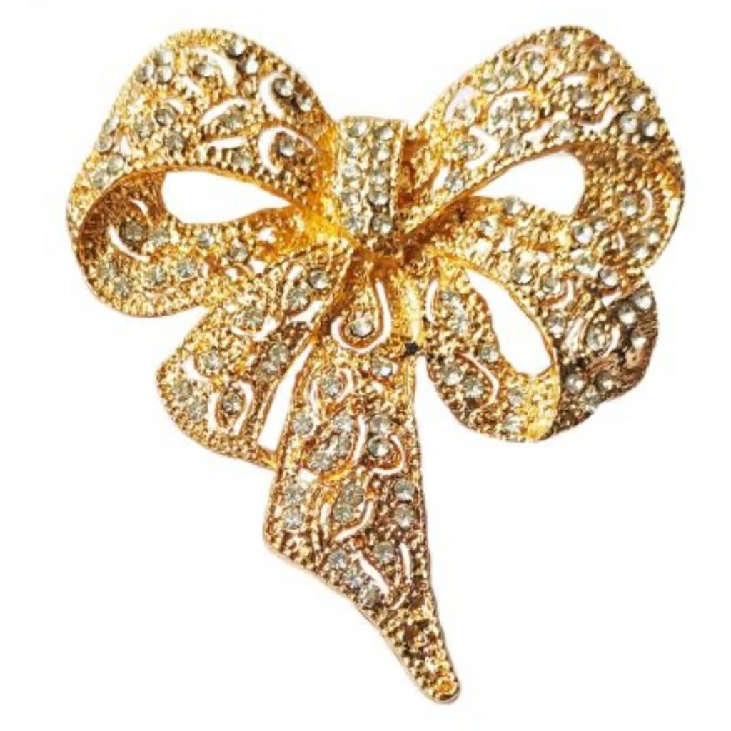 Jewelry T&S Pin Bow Pins Gold