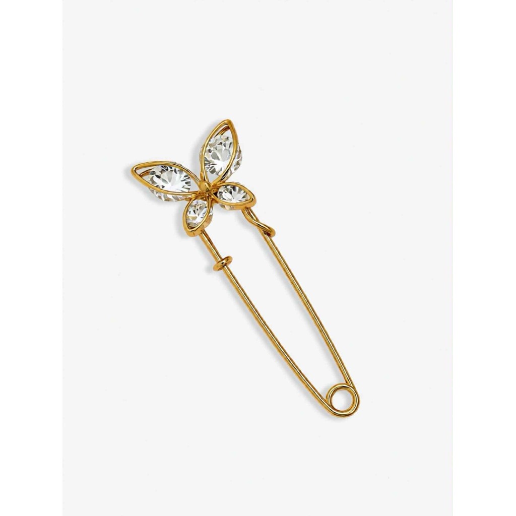 Jewelry T&S Pin Butterfly Pins Gold