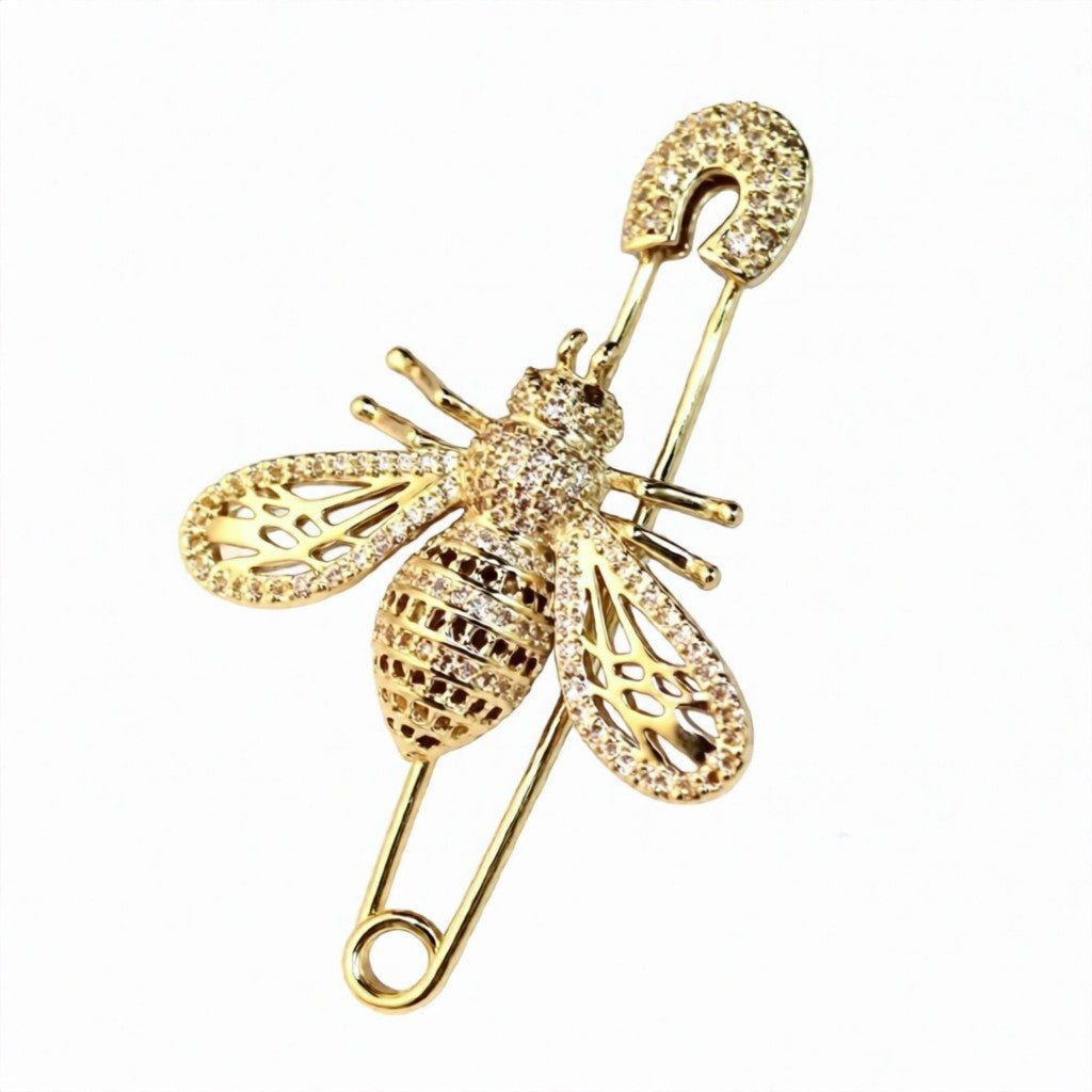 Jewelry T&S Pin Queen Bee Pins Gold