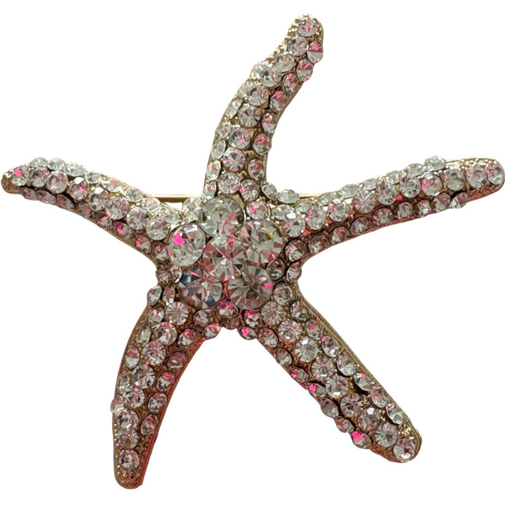 Jewelry T&S Pin Sea Star Pins White