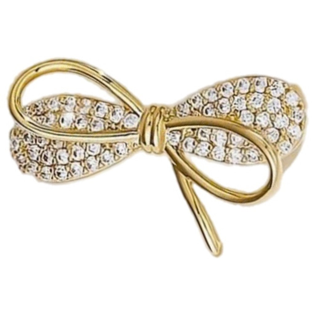 Jewelry T&S Pin Tiny Bow Pins Gold