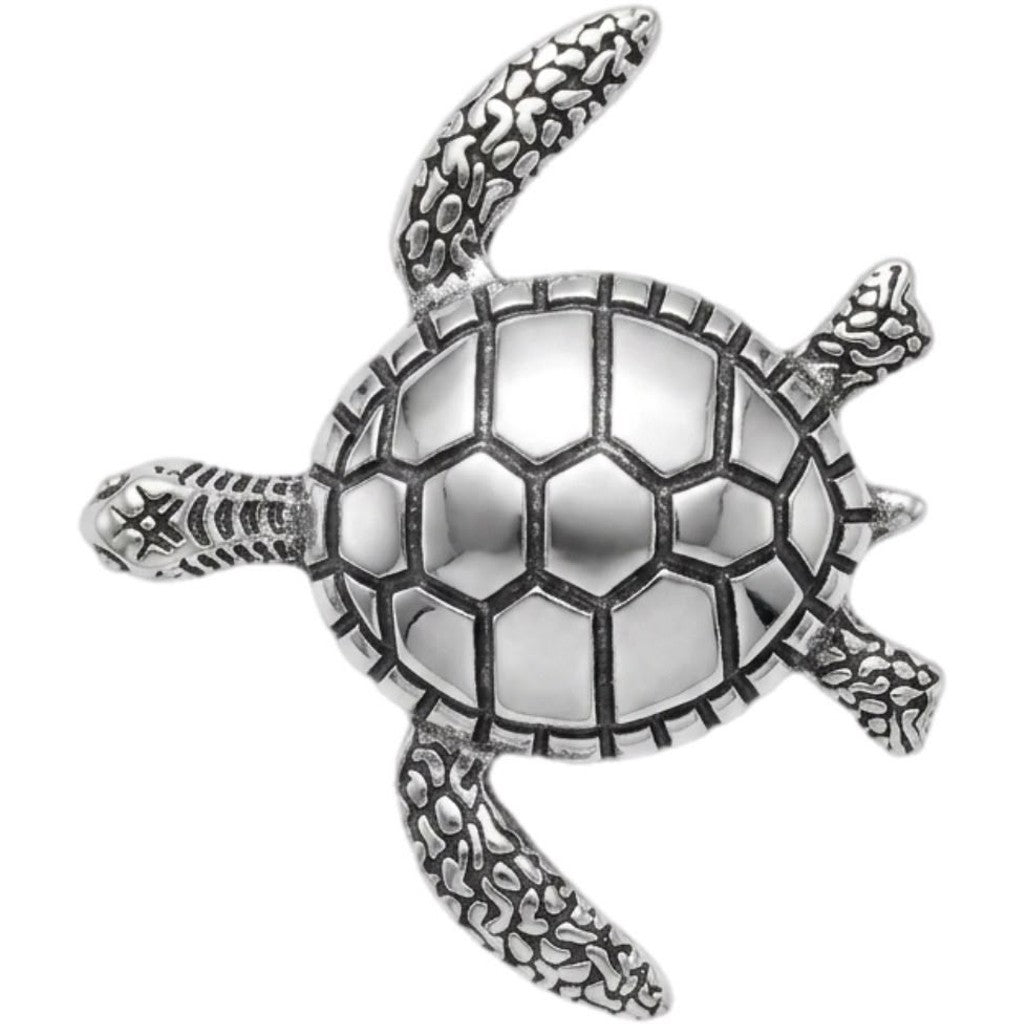 Jewelry T&S Pin Turtle Pins Silver