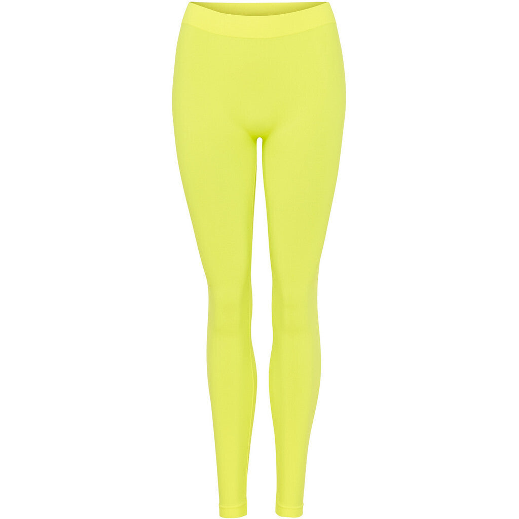 Microfiber T&S Rosa Legging Leggings Giallo fluo