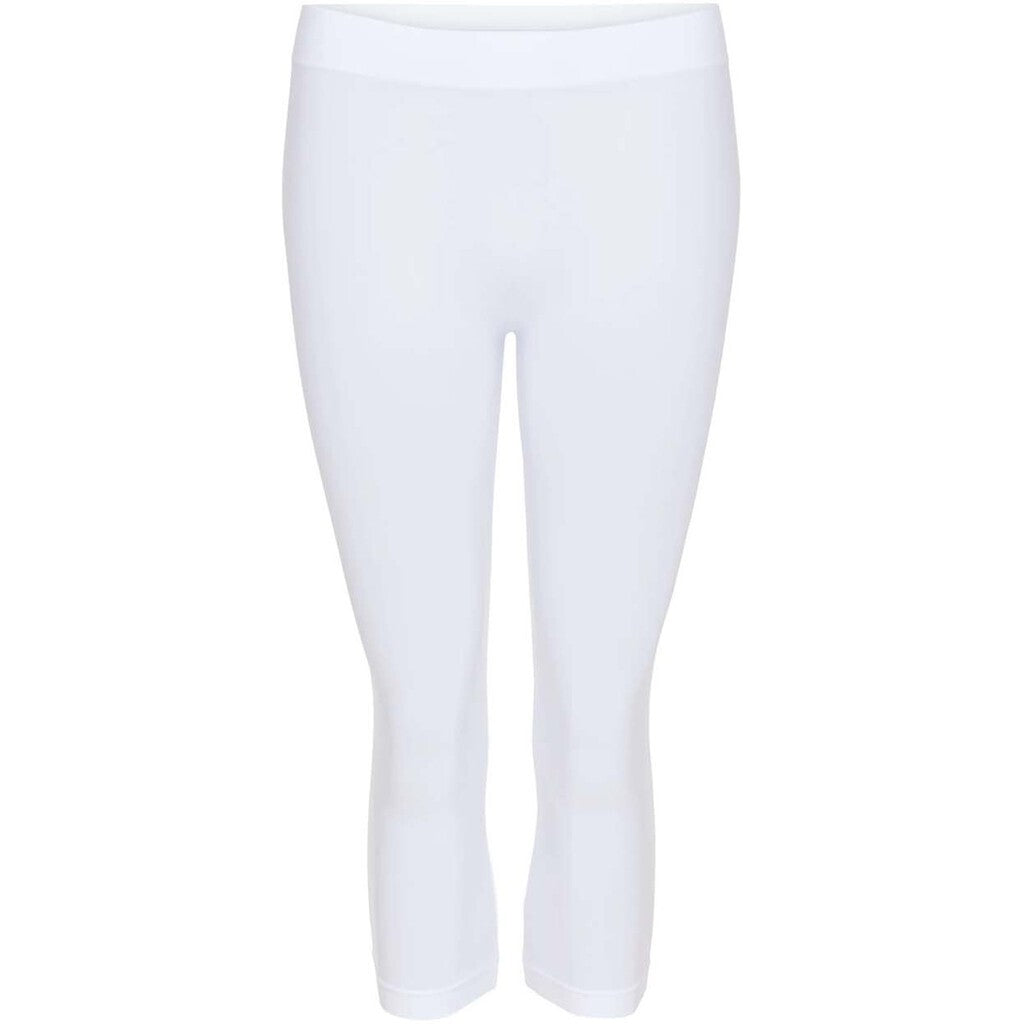 Microfiber T&S Rosa capri Legging Leggings Bianco