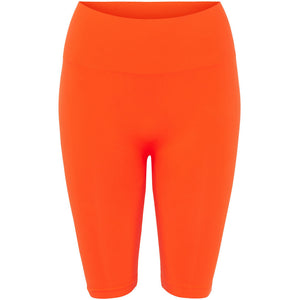 Microfiber T&S Saga Bike shorts HW Bike shorts Arancio fluo