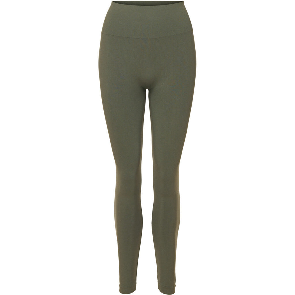Microfiber T&S Saga Legging HW Plus Leggings Oliva