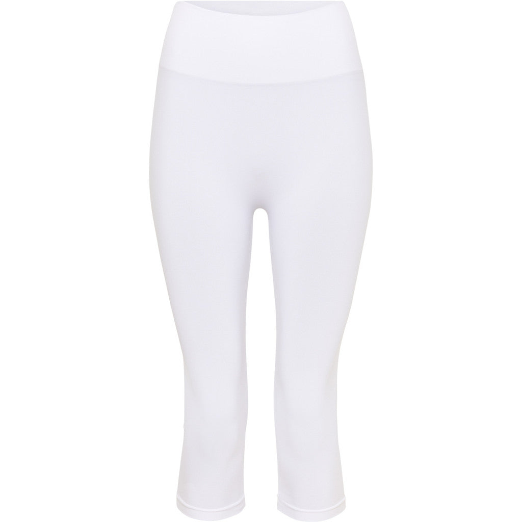 Microfiber T&S Saga capri Legging HW Plus Leggings Bianco