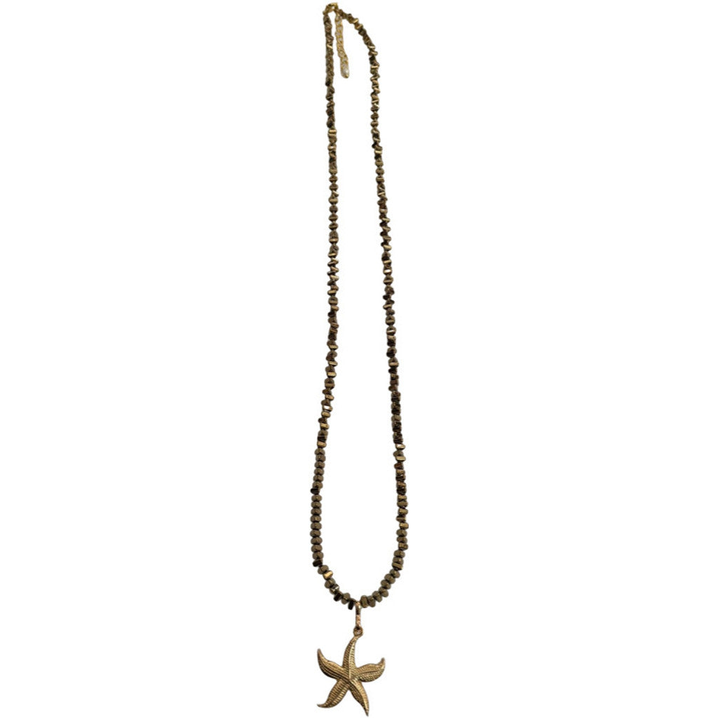 Jewelry T&S Sea Star Necklace Necklace Gold