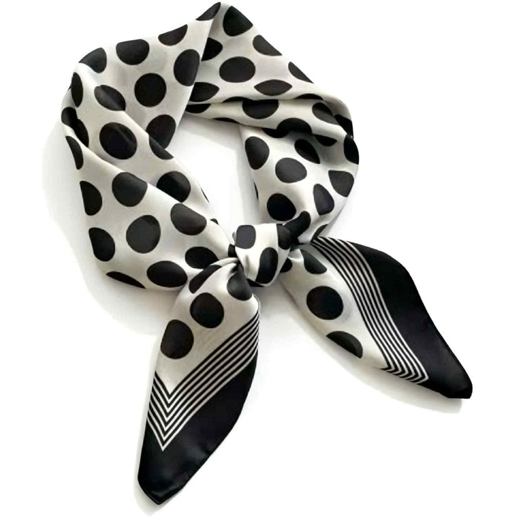Scarf T&S Søs Scarf Scarf Big dots black