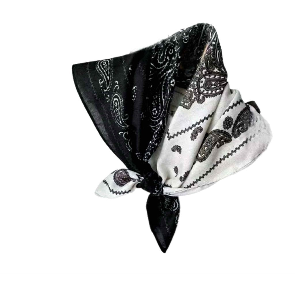 Scarf T&S Søs Scarf Scarf Paisley black/white