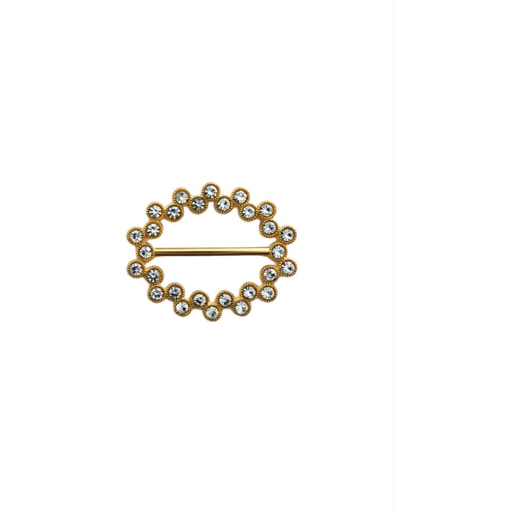 Jewelry T&S Sully Scarf Ring Scarf Ring Gold