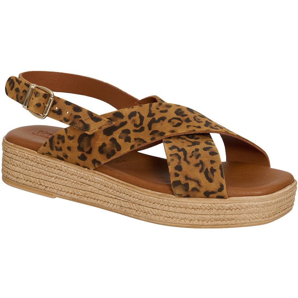 Footwear T&S Sussie leo Whisky Sandals Leo Whisky