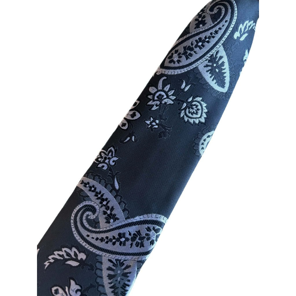Jewelry T&S Tie Tie Paisley black/white