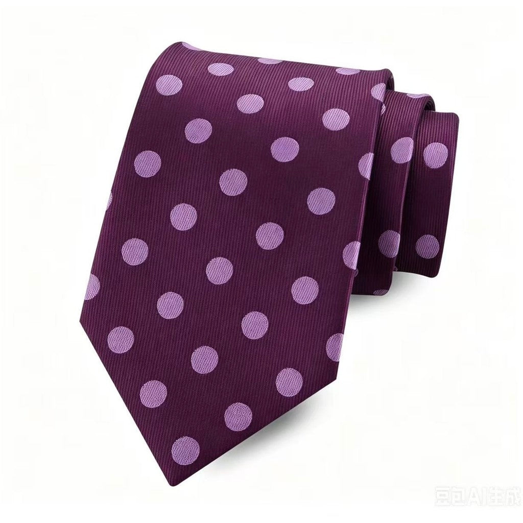 Jewelry T&S Tie Dot Tie Purple