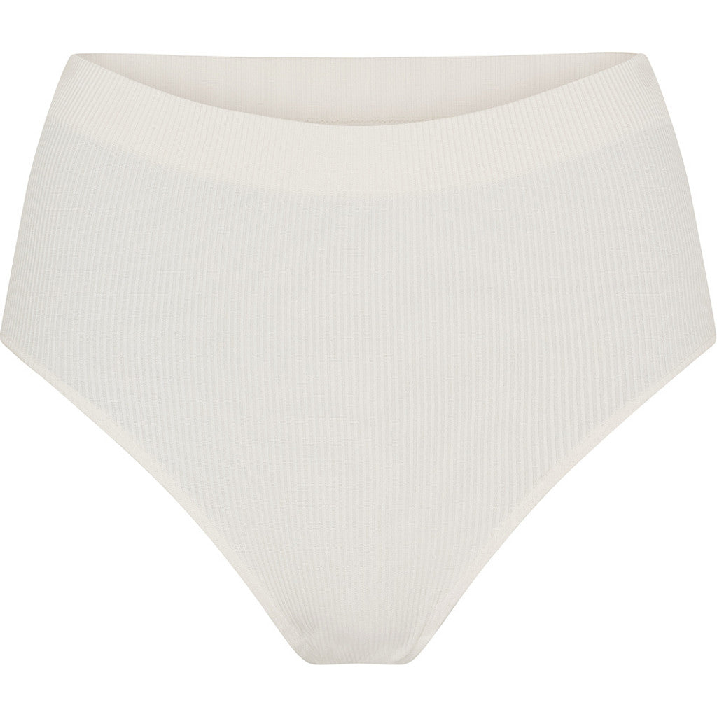 Microfiber T&S Tulle rib midi Panties Panties Ivory