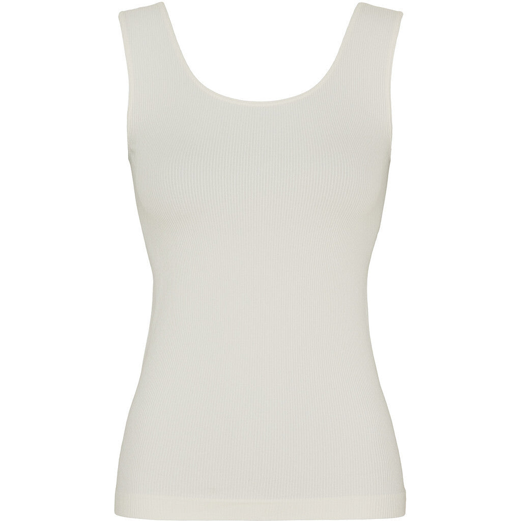 Microfiber T&S Tulle rib top Rib Top Ivory