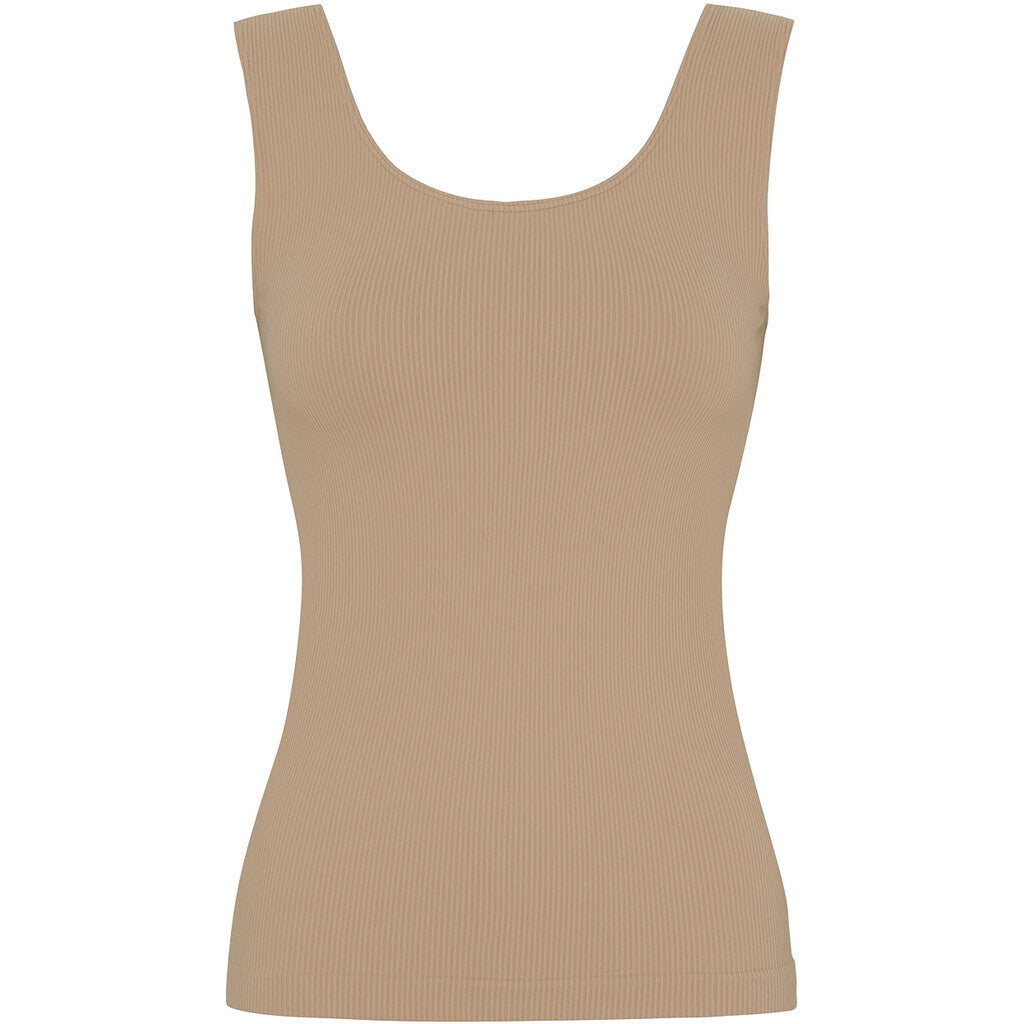 Microfiber T&S Tulle rib top Rib Top Nudo