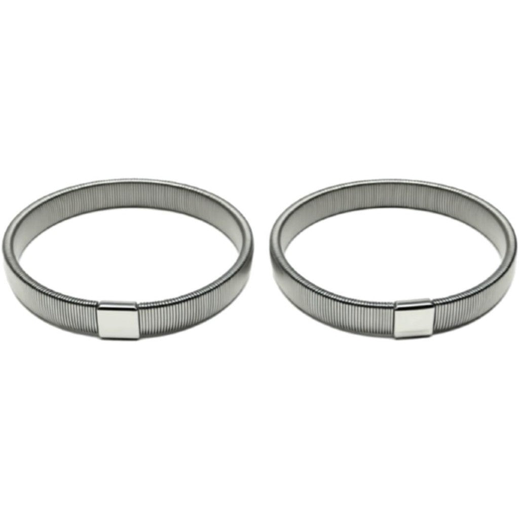 Jewelry T&S Valentina Sleeve Holder 2 pcs Sleeve Holder Silver