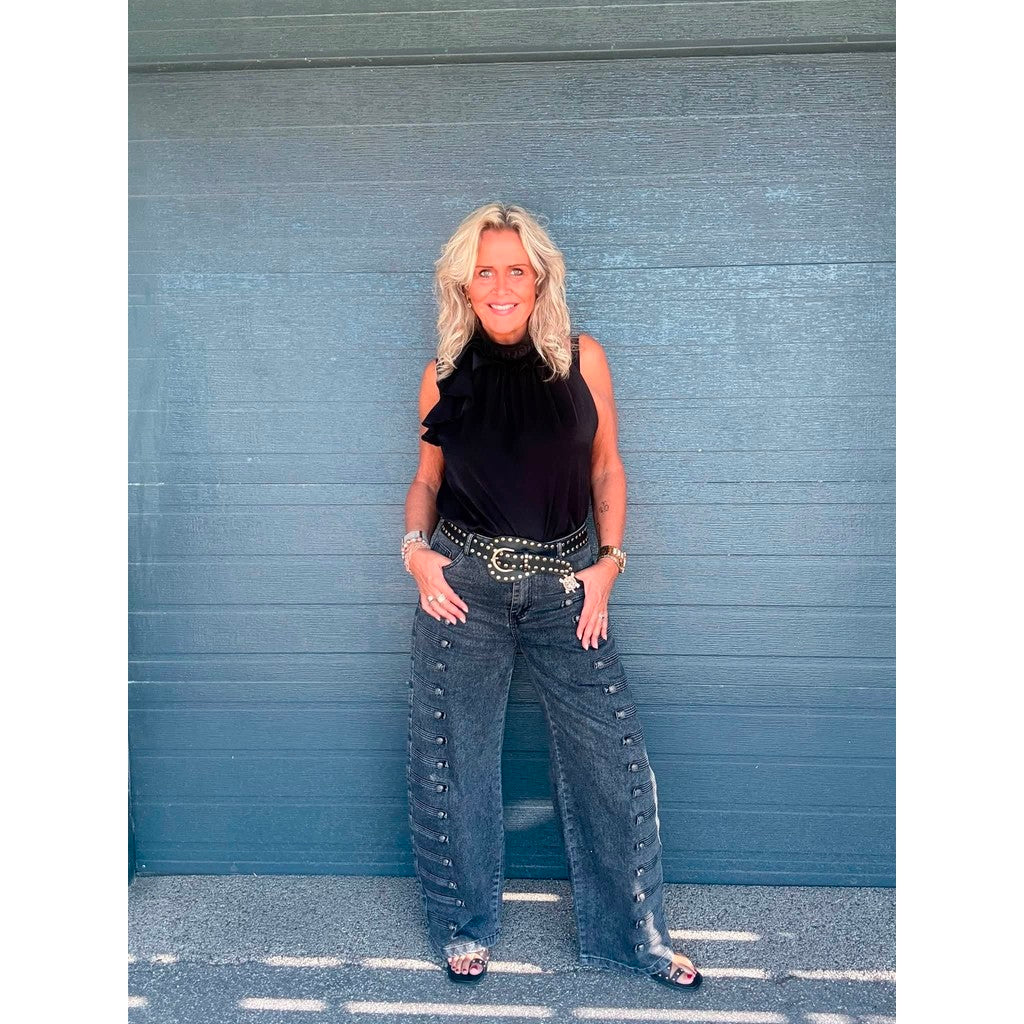 Clothing T&S Vangie Top Top Black