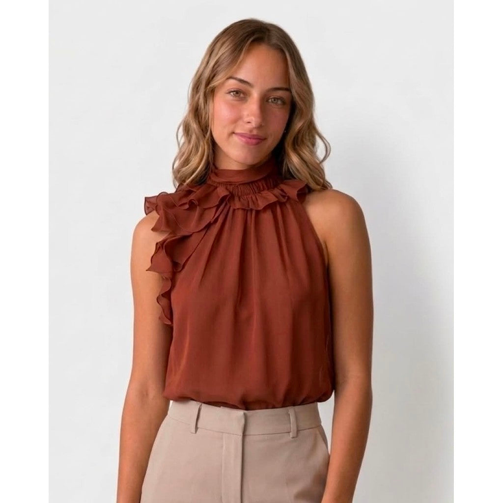 Clothing T&S Vangie Top Top Rust