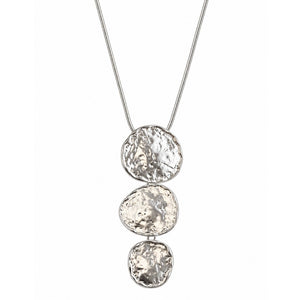 Jewelry T&S 3-Circle Necklace Necklace Silver