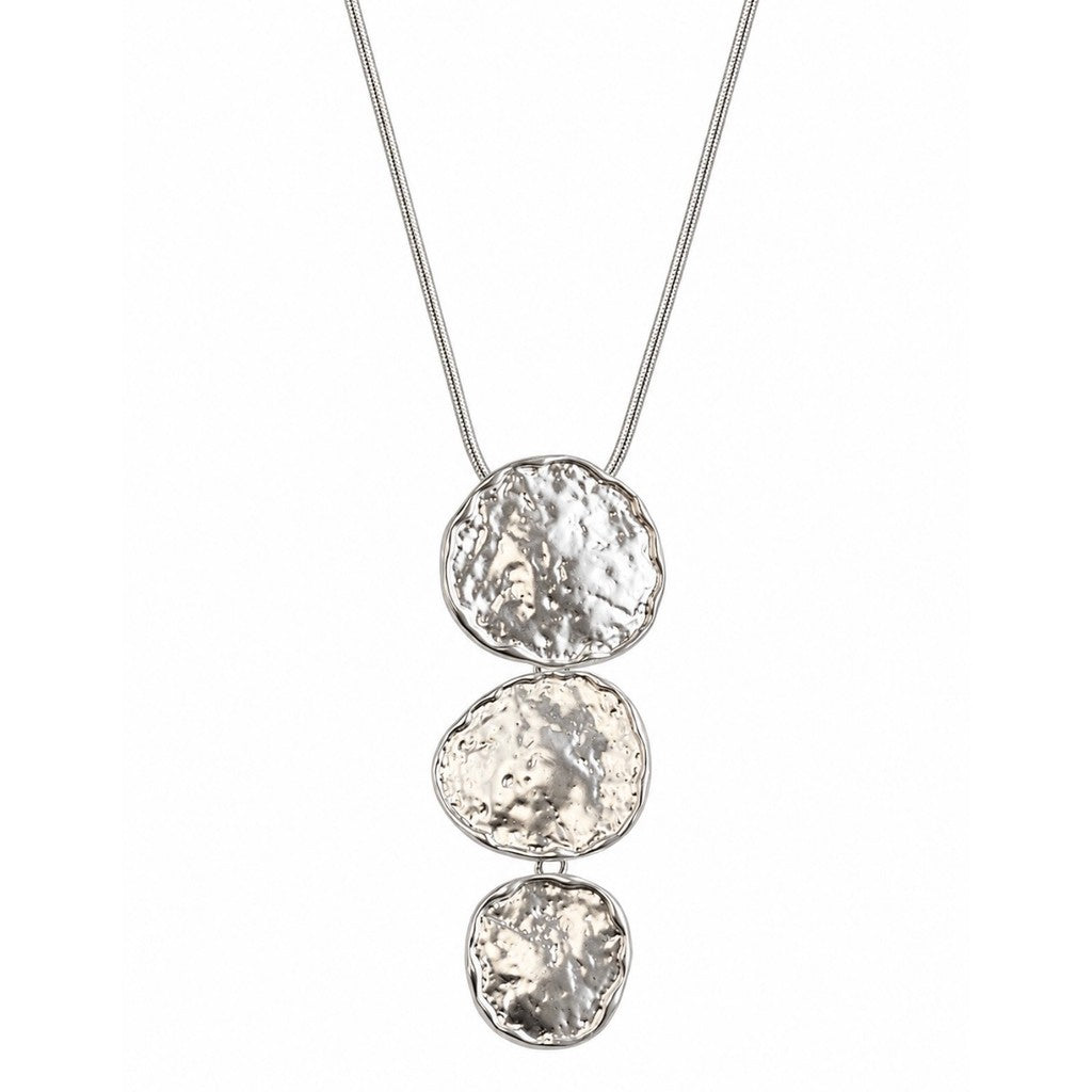 Jewelry T&S 3-Circle Necklace Necklace Silver