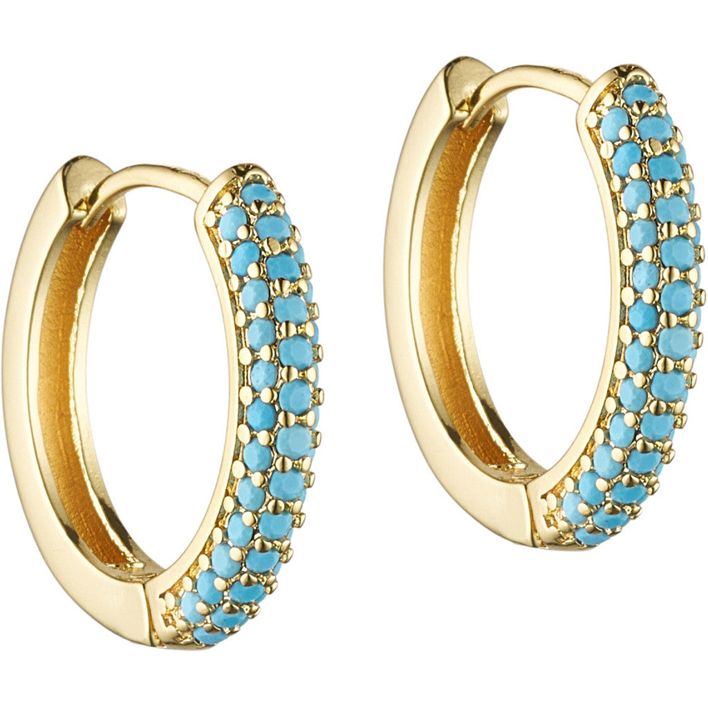 Jewelry T&S Alva big Earring Earring Turquoise