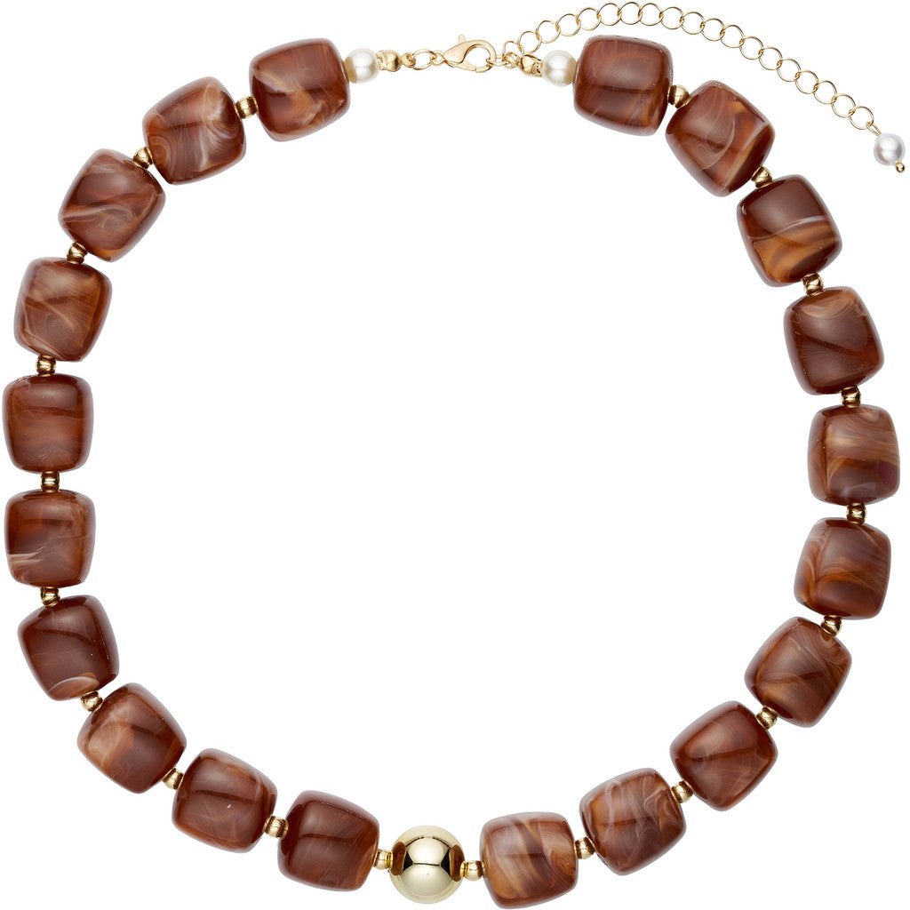 Jewelry T&S Alvira Necklace Necklace Caramel