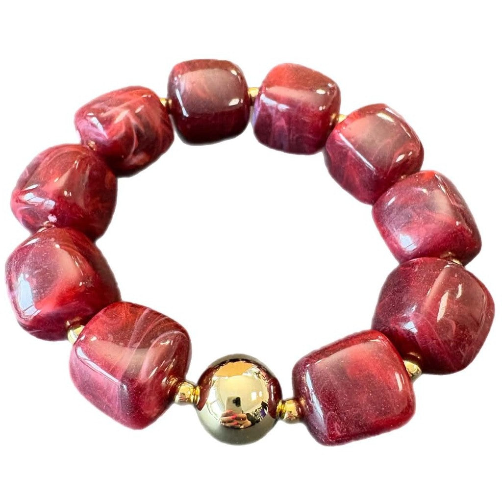 Jewelry T&S Alvira bracelet Bracelet Bordeaux