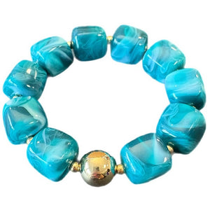 Jewelry T&S Alvira bracelet Bracelet Petrol