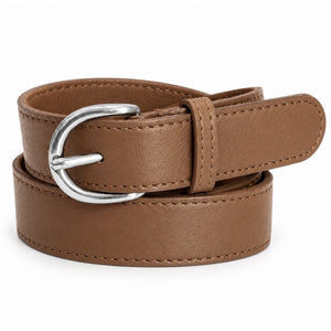 Access T&S Anni Jeans belt Belt Coffee-silver