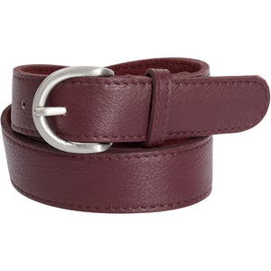 Access T&S Anni Jeans belt Belts Bordeaux-silver