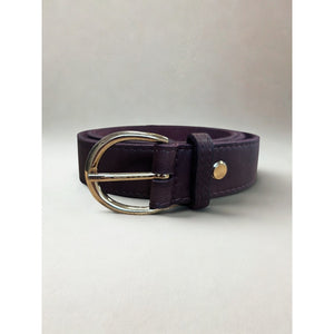 Access T&S Anni Jeans belt Belts Chokolate-13-gold