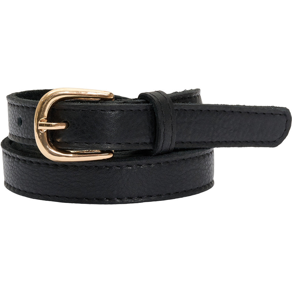 Access T&S Anni leather belt Belts Black-gold