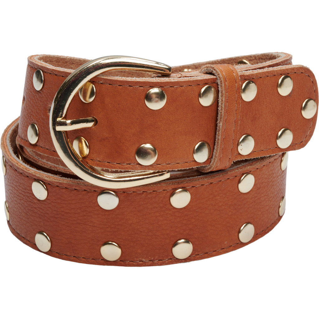 Access T&S Anni stud belt 2 Belts Cognac-gold