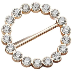 Jewelry T&S Antonia Scarf Ring Scarf Ring Gold/white