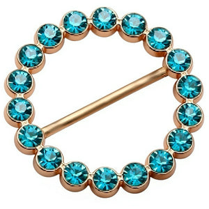 Jewelry T&S Antonia Scarf Ring Scarf Ring Turquoise