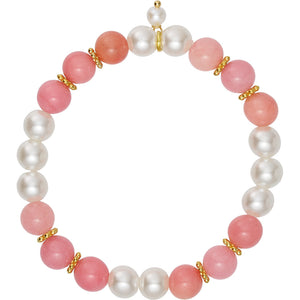 Jewelry T&S Arabella Bracelet Bracelet Pink chalcedony