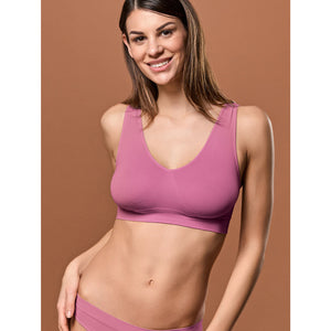 Microfiber T&S Asta wide color Bra Bra tops Malva