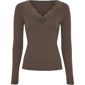 Microfiber T&S Belen Blouse Costina LS T-shirt LS Noce