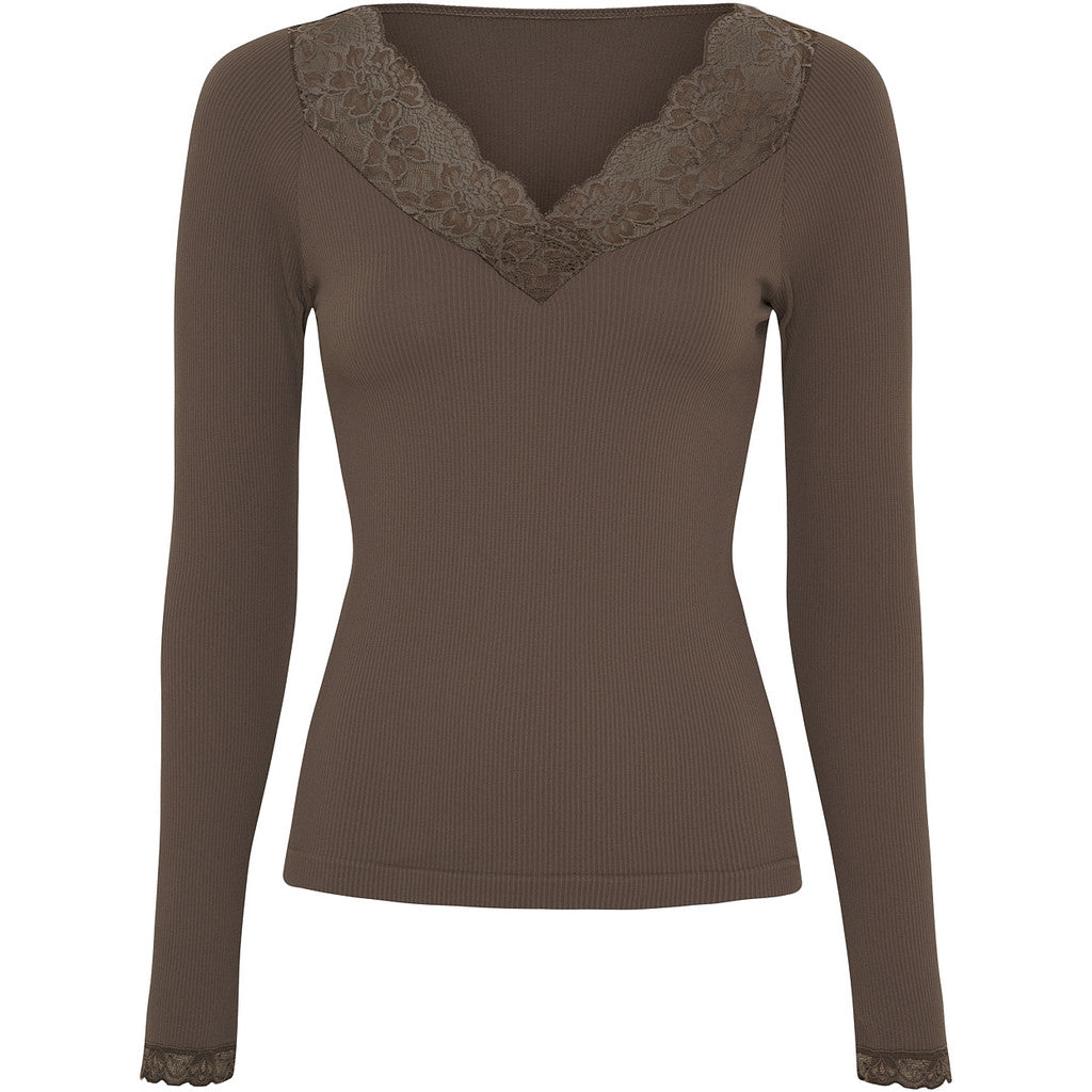 Microfiber T&S Belen Blouse Costina LS T-shirt LS Noce