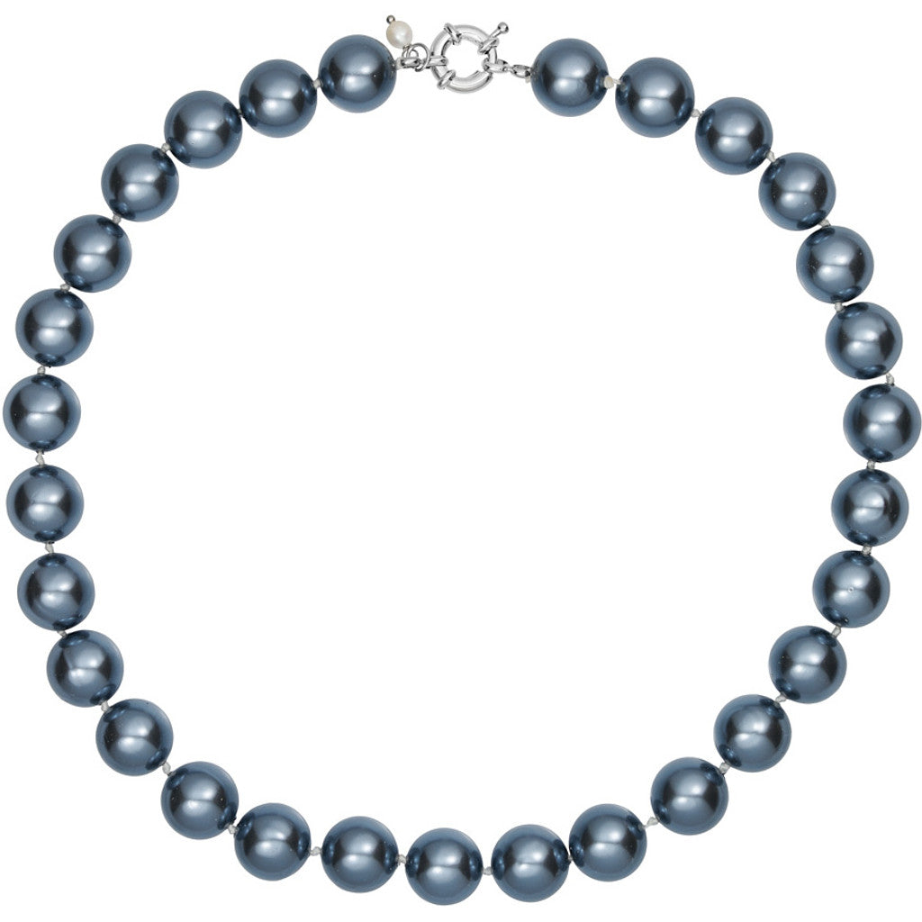 Jewelry T&S Berna Shell Necklace Necklace Dark grey