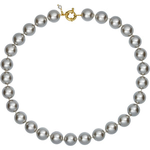 Jewelry T&S Berna Shell Necklace Necklace Grey