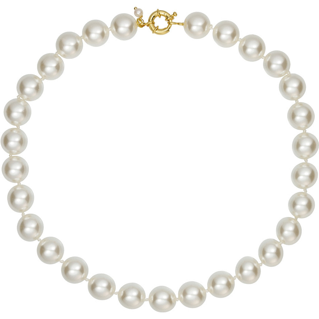 Jewelry T&S Berna Shell Necklace Necklace Natural-gold